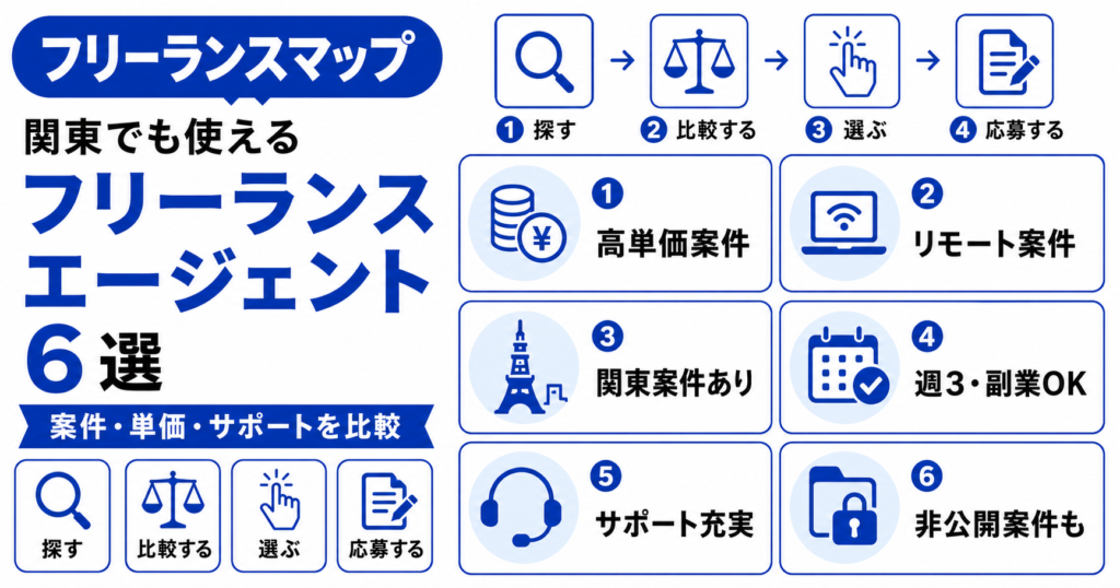 フリーランスエージェント 関東