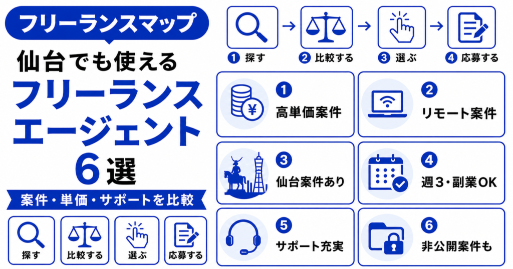 フリーランスエージェント 仙台